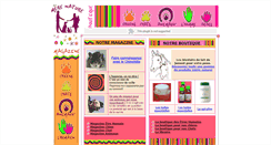 Desktop Screenshot of mere-nature.com